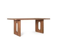 Mesa de comedor en madera de acacia natural