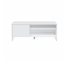 Mueble TV ARIEL 135 cm blanco mate