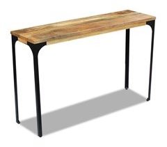 Mesa sola madera de mango estilo industrial 4402290