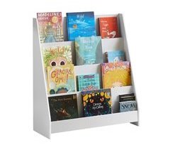 Librería Infantil para niños con 4 Compartimentos KMB32-W SoBuy