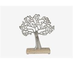 Figura decorativa árbol TINA material metal