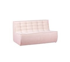 Sofa de 2 plazas tapizado en algodón - Lion