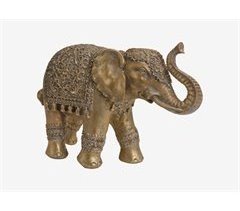 Figura decorativa ELEPHANT dorado