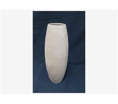 Jarrón cerámica blanco ODIF 31 cm