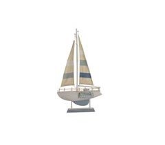 Figura decorativa barco GRETA 43cm