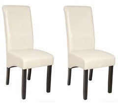 Conjunto de sillas de comedor ergonómicas