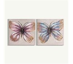 Pintura Lienzo Serie Mariposas