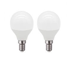 Pack 2 Bombillas LED Esférica 7hSevenOn Premium