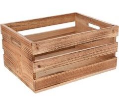 Caja FRUTA madera de abeto natural
