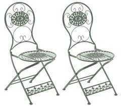 Set de 2 sillas plegables Mani para exteriores