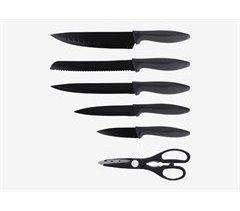 Set de 5 cuchillos + tijeras OSAKA