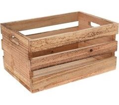 Caja FRUTA madera de abeto natural