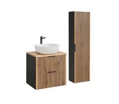 Conjunto mueble lavabo individual y columna Gaia