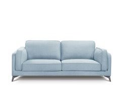 Sofá de tela 3 plazas PIU color Azul