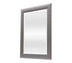 Espejo de pared Ocre rectangular con ganchos 74x2