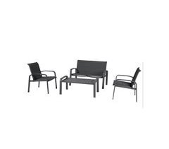 Set de jardín mesa y 4 sillas ELYN 
