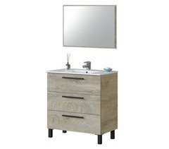 Mueble de baño Athena con Espejo 80