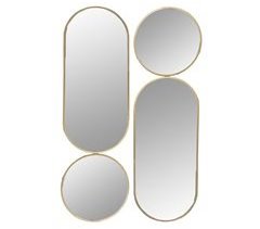 Set de 4 espejos de pared HANNA marca ECOANYA