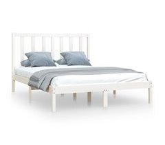 Estructura de cama de madera 160x200