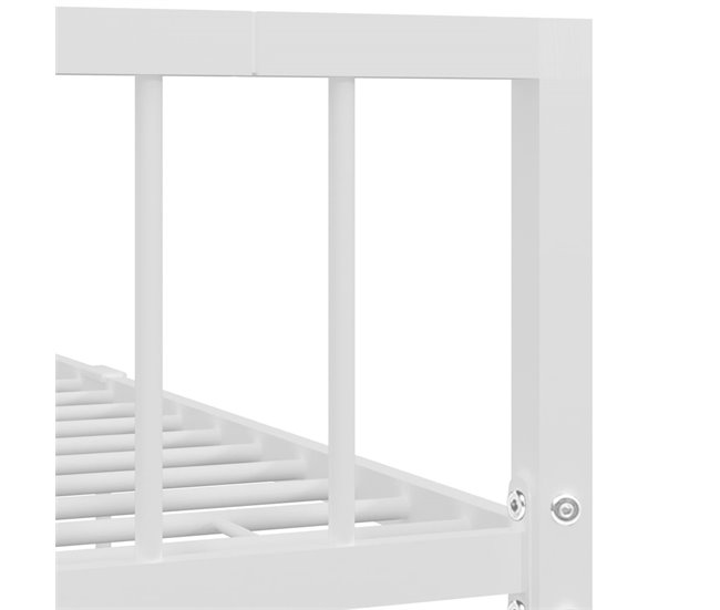 Estructura de cama 120x200 Blanco