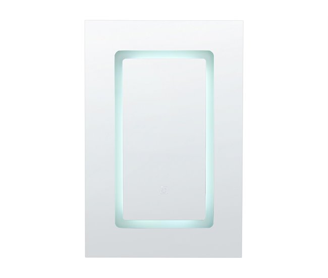 Mueble de baño LED con espejo CONDOR Negro
