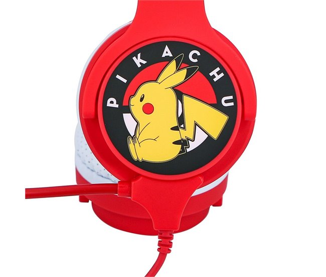 Auriculares Pikachu Rojo
