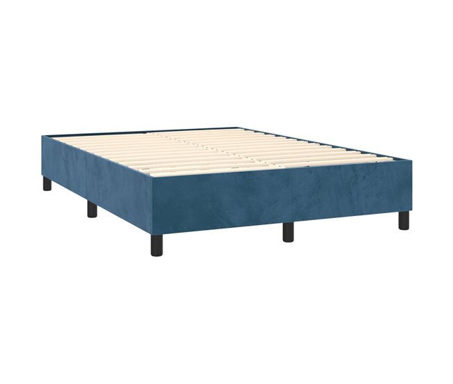 Estructura de cama 140x200 Azul