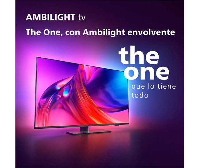 Smart TV The One 55PUS8818 TV Ambilight 4K Negro