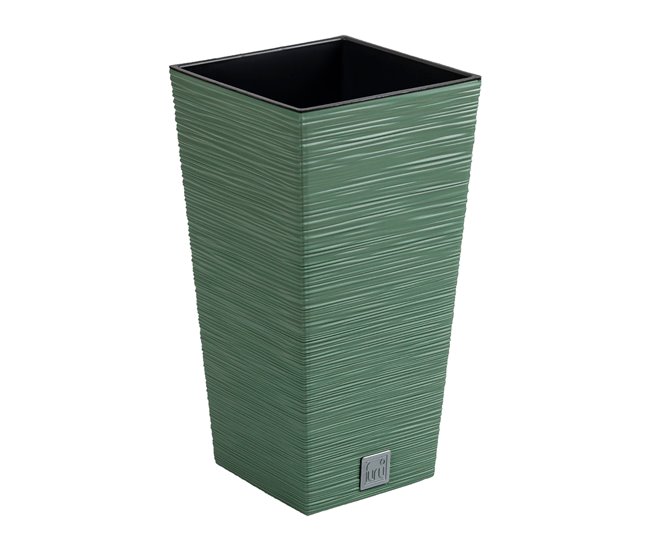 Macetero con depósito, colección FURU de 7,5 L Verde