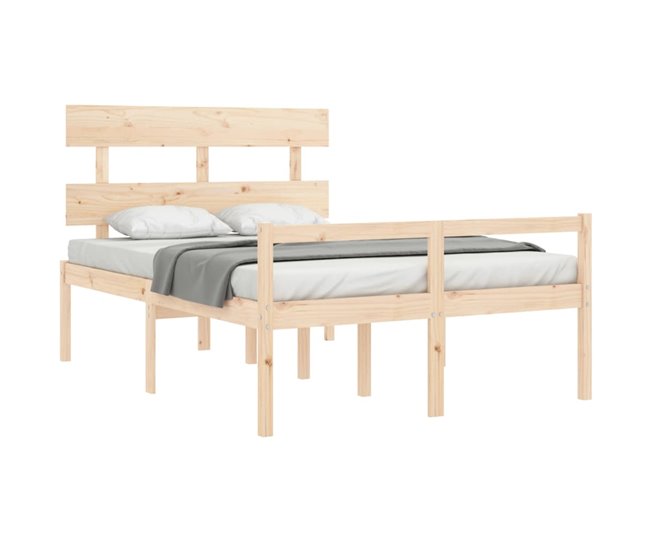 Estructura de cama 140x190 Natural