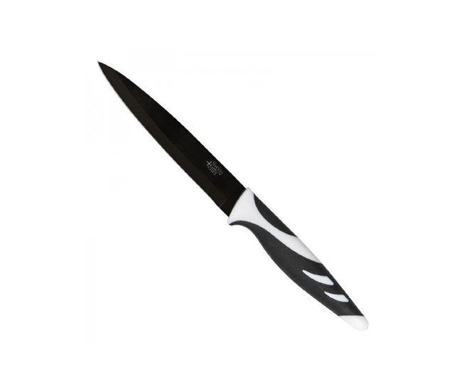 Cuchillos Swiss Chef Negros Cecotec Negro