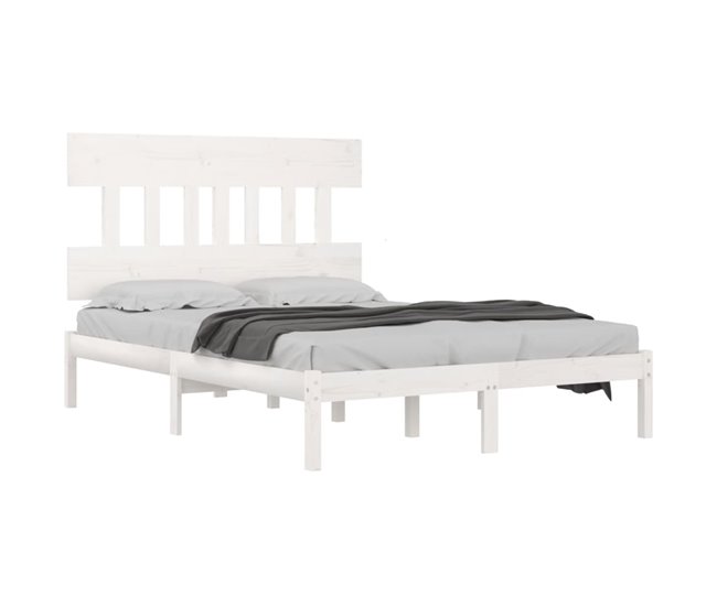 Estructura de cama 160x200 Blanco