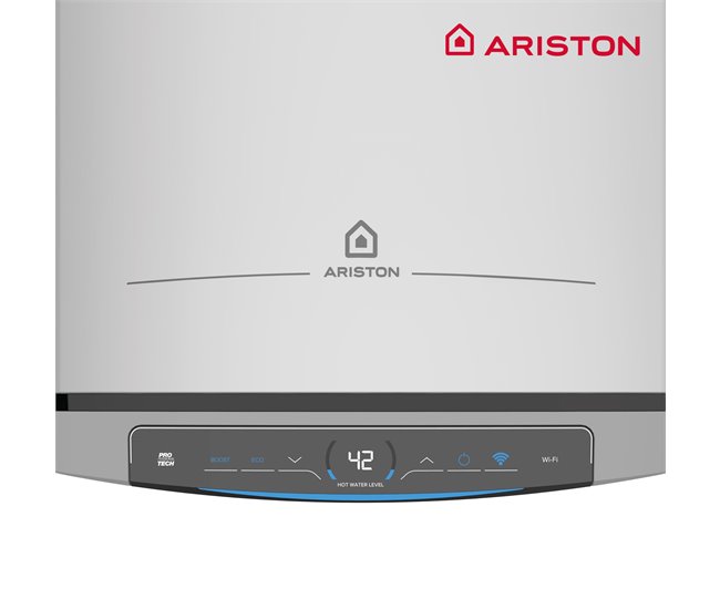 Termo eléctrico Ariston, Velis Tech Dry Wifi 50L, Multipoisicion Gris