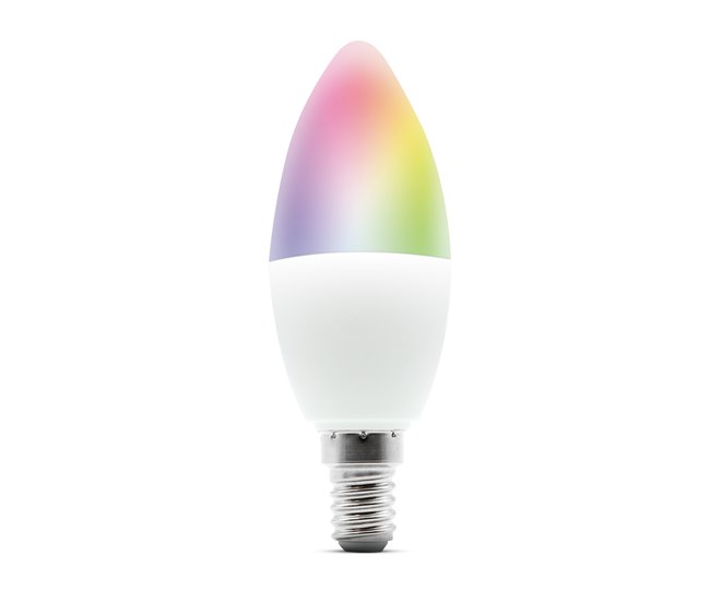 Bombilla inteligente Wi-Fi E14 LED RGB 5W Metronic Multicolor
