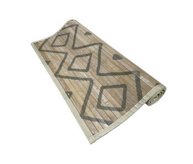 Acomoda Textil – Alfombra Bambú para Interior y Exterior. 160x230 Marron