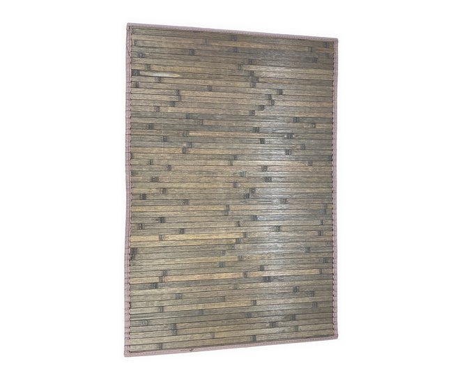 Acomoda Textil – Alfombra Bambú para Interior y Exterior. 60x90 Marron