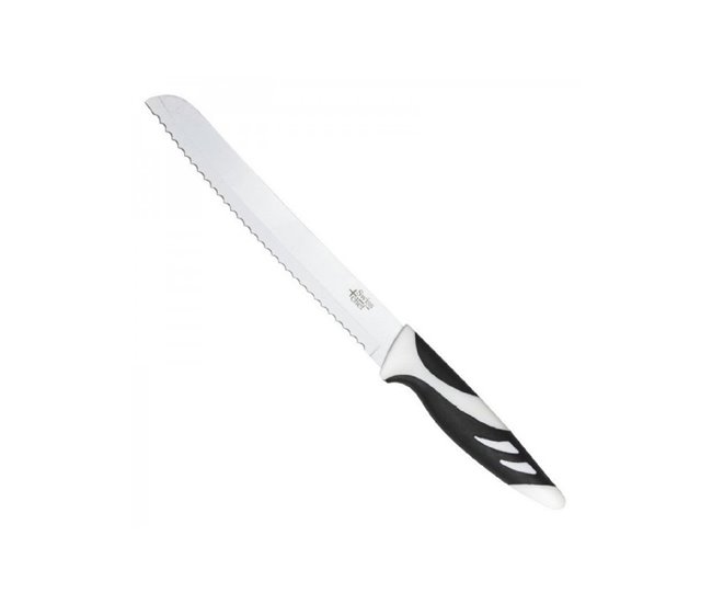 Cuchillos Swiss Chef Blancos Cecotec Negro