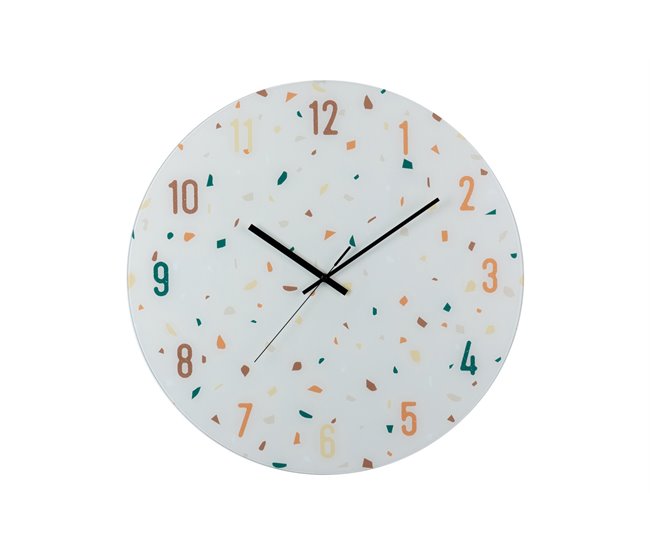 Reloj Cristal Adda Home Multicolor