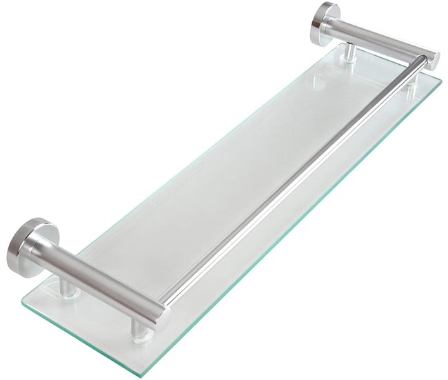Estante de baño de pared de vidrio 01_0000094 Transparente