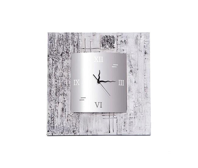 Reloj Silver cuadrado Plata