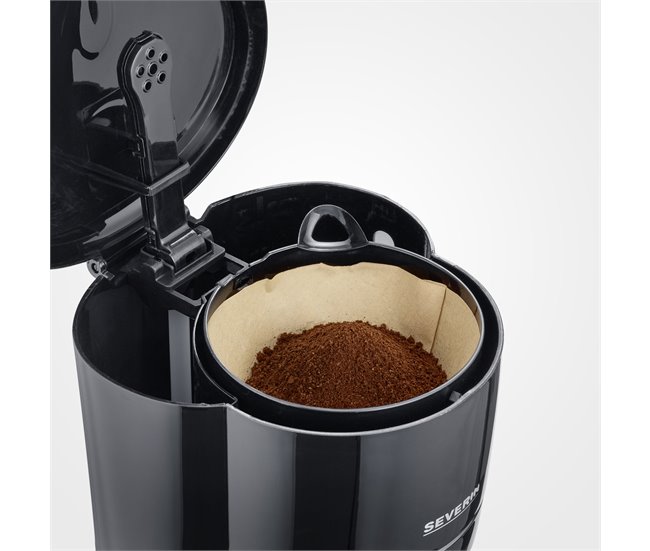 Cafetera de filtro Severin KA 4320 – 900 W Negro