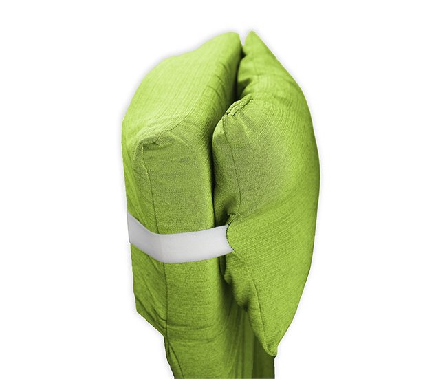 Acomoda Textil - Colchón Tumbona con Cojín Verde