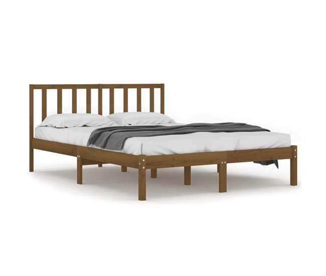 Estructura de cama 120x190 Marron