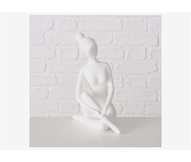 Figura decorativa YOGA blanca surtida marca BOLTZE Blanco