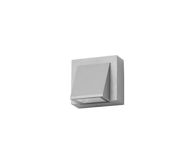 Aplique Exterior Aluminio Serie Loyd Single Gris