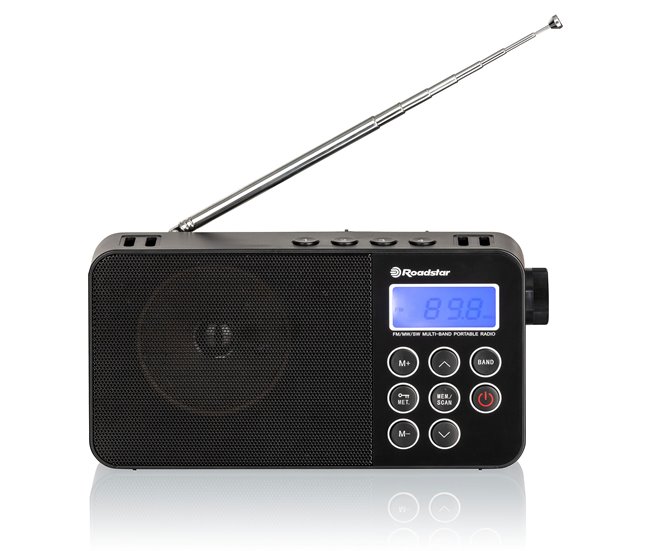 Radio portátil Roadstar TRA-2340PSW Negro