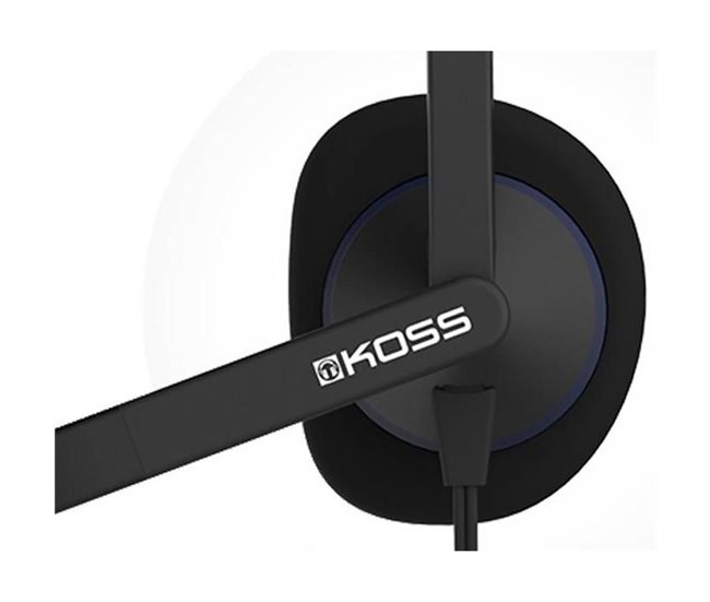 Auriculares con cable KOSS CS200 USB Negro