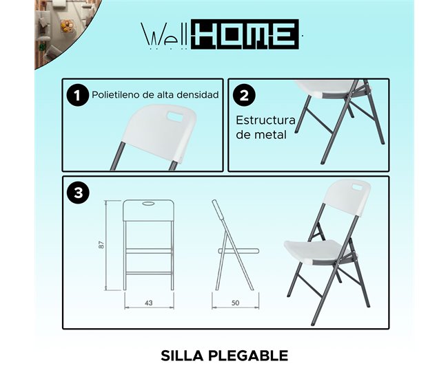 Silla catering Gris
