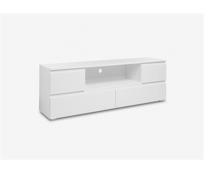 Mueble TV SKIPPER 160cm, blanco Blanco