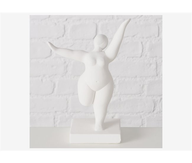 Figura decorativa LALEIA marca BOLTZE Blanco